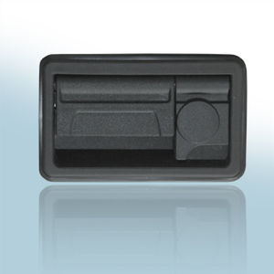 flush handle / door with lock / rubber