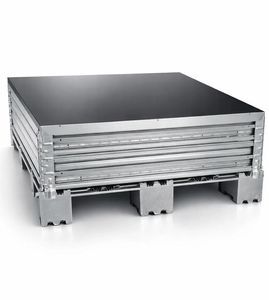 galvanised steel pallet collar 1