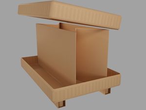 cardboard pallet box