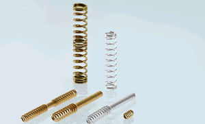 compression spring / conical / cylindrical / wire
