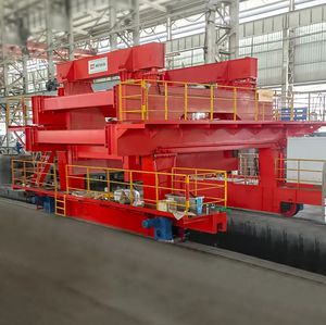 rail guided vehicle for the metallurgical industry