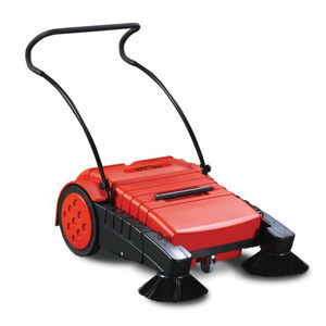 walk-behind sweeper / battery-powered