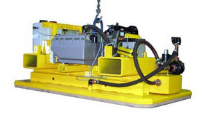 concrete slab vacuum lifting device / for heavy loads / diesel / horizontal