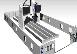 5-axis CNC milling machine / universal / traveling-column / with linear motor