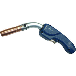 MIG-MAG welding torch / air-cooled / with fume extraction
