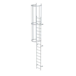 Ladder with safety cage - All industrial manufacturers