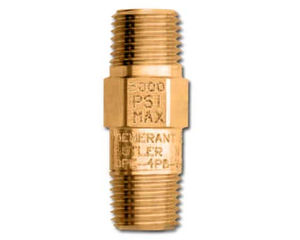 poppet check valve