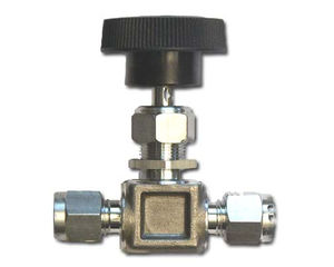 needle valve / manual / shut-off / for oxygen