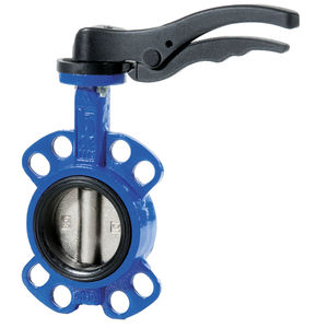 butterfly valve / lever / shut-off / distribution