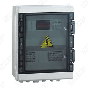 solar combiner box / wall-mount / rectangular / polycarbonate