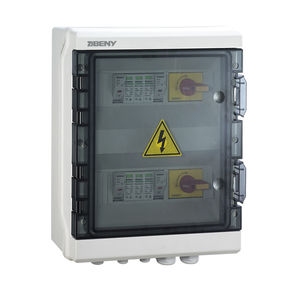 solar combiner box / wall-mount / rectangular / PC
