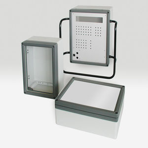 small enclosure / modular / aluminum / control