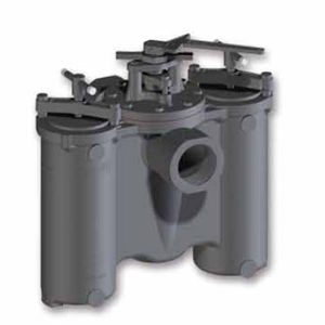 cartridge filter housing