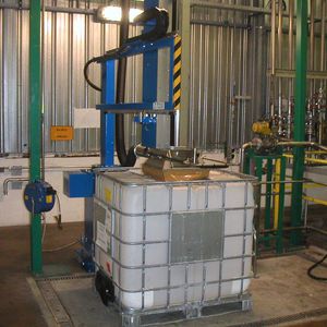 drum emptying system