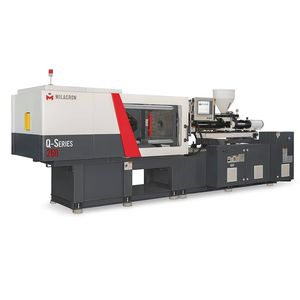horizontal injection molding machine / servo-hydraulic / toggle