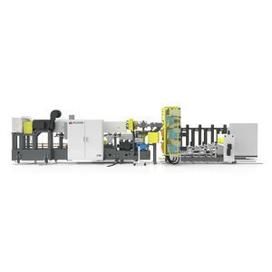 extrusion line with water cooling