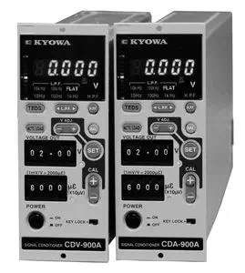 Single-channel signal conditioner - CDV-900 - Kyowa Electronic Instruments  Co. - modular / for strain gauges