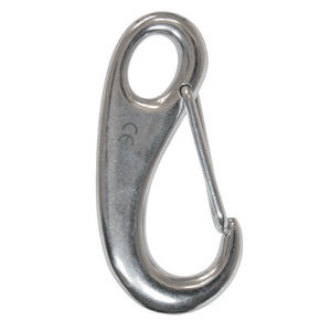 locking carabiner / stainless steel