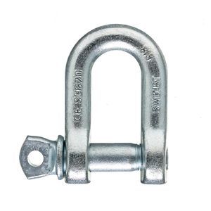 straight lifting shackle