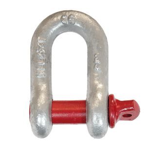 straight lifting shackle