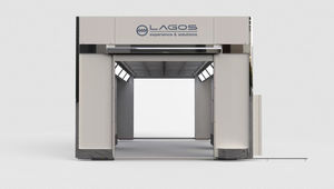 enclosed spray booth