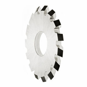 interlocked side milling cutter / solid / slot / for keys