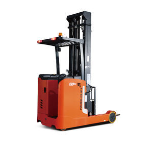 stand-on reach truck
