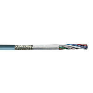 optical data cable / DIN / armored / flexible