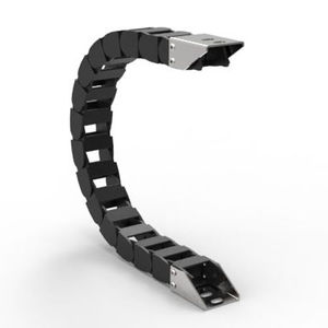 fully-enclosed drag chain / nylon / lightweight / long-distance