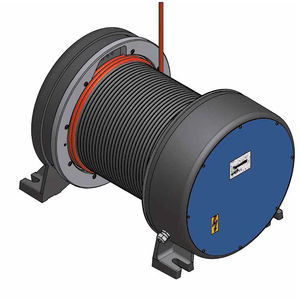 electric winch / planetary / compact / rotary drum