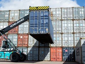 container telehandler
