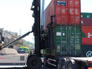 forklift container handler