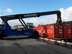 container telehandler