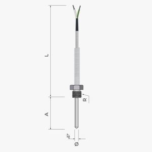 RTD temperature probe