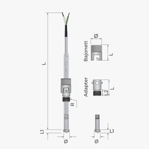 RTD temperature probe