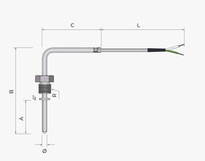 silicon temperature probe