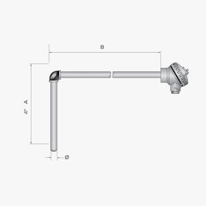 RTD temperature probe