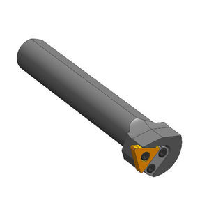 tool holder with cylindrical shank