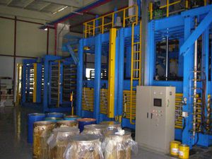 PUR sandwich panel production line