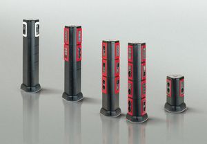 底座上的电源插座