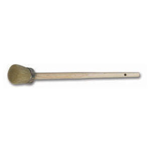 paint brush with wooden handle