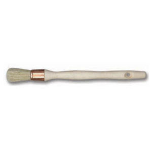 paint brush with wooden handle