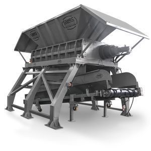 compact waste crusher-shredder