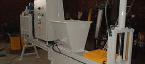 plastic baling press