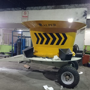 mobile waste crusher-shredder