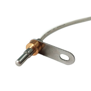 NTC temperature sensor / flange / fast-response / water