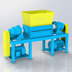 single shaft shredder