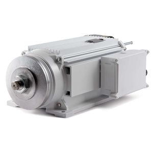 flat motor / three-phase / asynchronous / with brake