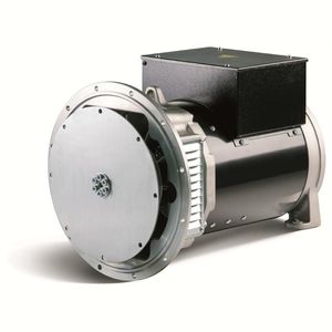 three-phase alternator / brushless / 2-pole / compact