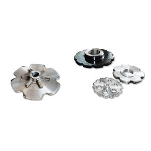 straight-toothed sprocket wheel